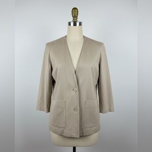 Coldwater Creek Tan Blazer